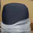 Beanbag Pillow Stand With 6500K Reading Light, Hands Free Holder, Comfortable Lap Stand for Reading in Bed, Desk, or Sofa, Wooden Rest for Book Lovers, AAA Battery Required