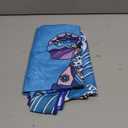 Microfiber Thin Lightweight Beach Towel Sand Free Quick Dry Absorbent Compact Towels for Swimming Pool Camping Beach Accessories Large Easy Pack Travel Things for Vacation Essentials Adult Gift (32x71 inch, Turtle Waves)