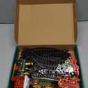 Train Set for Kids 3-5 4-7 4-8, Classic Christmas Electric Train Toys Set with Locomotive Engine, Lights & Sound, Tracks for Christmas Tree, Toy Train Set Gift for 3 4 5 6 Years Old Kids Boys Girls