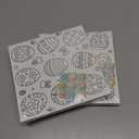 2 x 8 Packs Easter 8 * 8in Pre Drawn Canvas to Paint,Pre Printed Canvas for Adults, Painting Boards for Beginners, Students, Party Favor (Easter)