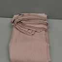 Exclusive Home Loha Linen Grommet Top Curtain Panel Pair, 54"x63", Blush