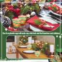 Norme 100 Pcs 9oz Green Cups Rimmed Plastic Cups Holiday Trimmed Disposable Cup Disposable Wine Glasses for Party Supplies(Green and Clear)