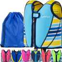 Limmys Swim Vest for Toddlers & Kids - Adjustable Buoyancy Swimming Aid, CE Safety Certified, Award-Winning Parent-Approved Design, Soft Neoprene Comfort, Secure Durable Design, Carry Bag Included