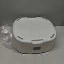 3 in 1 Potty Training Toilet, Dinosaur Toddler Potty Training Seat for Boys Girls with Comfortable Cushion, Easy-to-Clean and Anti-slip Potty Training Step Stool for Toilet (Gray)