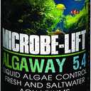 2 x MICROBE-LIFT Algaway 5.4 Algae Remover for Aquariums, Algaecide for Freshwater and Saltwater Tanks, Aquarium Algae Control and Fish Tank Cleaner, Safe for Fish and Plants, 8 Ounces