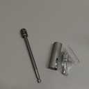 Scissor Jack Slotted Drill Adapter, Compatible with RV Manual Scissor Jacks, C Jacks, Camper Trailer Pop-Up Stabilizers, Effortless Lifting for RV Owners and Campers