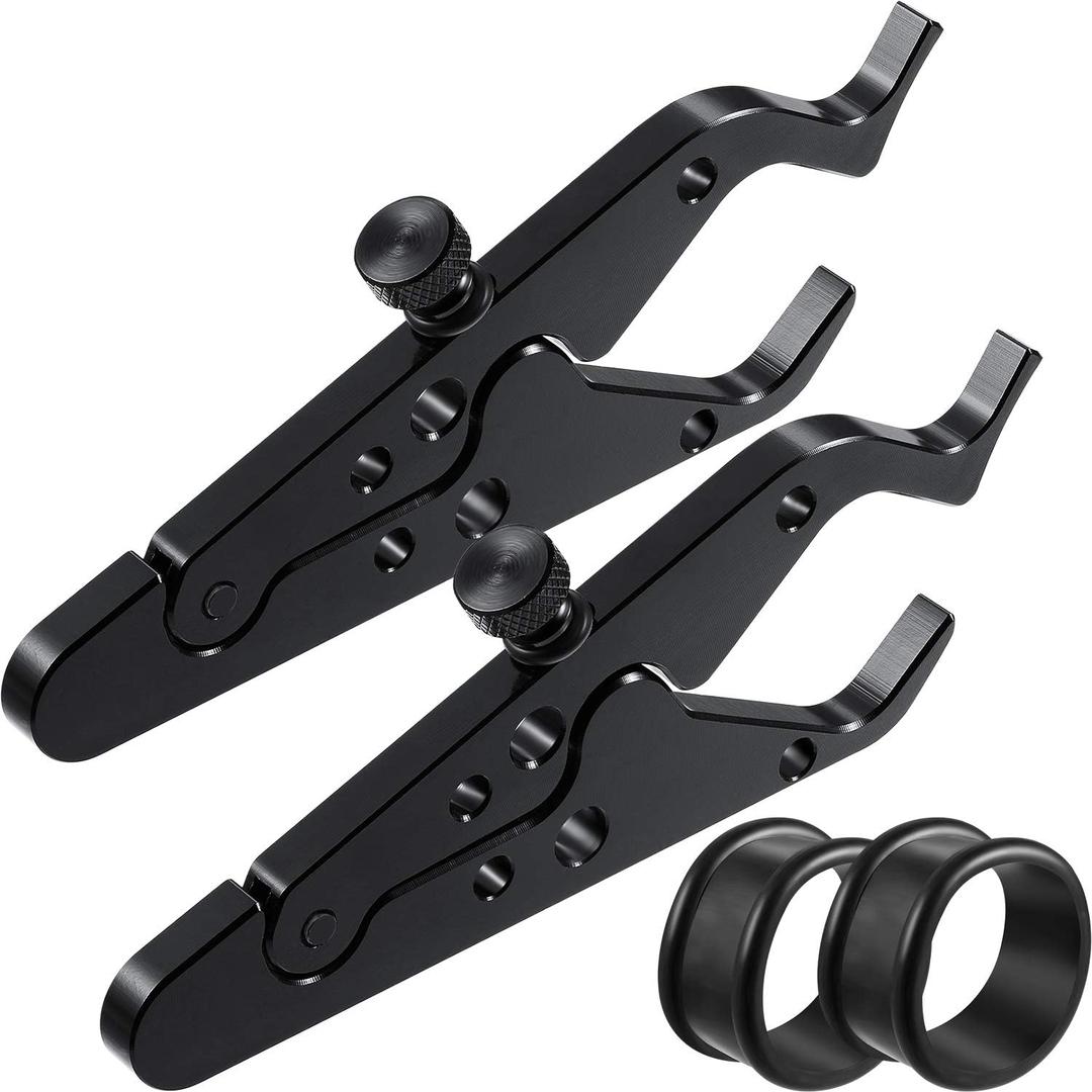 2 Sets Throttle Lock Motorcycle Throttle Lock Motorcycle Cruise Control Assist with Silicone Ring Protect Control System