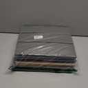 SONGMICS Large Christmas Ornament Storage Box, with Side Open, Stackable Christmas Storage Container with Lid, 8 Drawer Trays, 600D Oxford, 3-Inch 128 Slots, Dove Gray URFB038G01