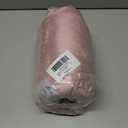 Tuddrom Decorative Extra Soft Faux Fur Blanket Twin Size 70" x 78",Solid Reversible Fuzzy Long Hair,Fluffy Cozy Plush Fleece Comfy Microfiber Blanket for Couch Sofa Bed,Peach Whip