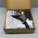 FREE SOLDIER Mens Snow Winter Boots for Men Warm Fleece Lining Winter Ski Shoes Waterproof Insulated Booties (9, Grey)