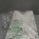 Mudder 10 Pcs Snowflake Paper Lantern Paper Star Lantern with 14 LED Light Paper Lamp Frozen Party Hanging Decoration for Christmas Weddings New Year Birthday Holiday Celebration, White