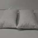 Continental Bedding Feather Goose Down Pillows - Luxury & Breathable Bed Pillows for Sleeping, Back, Side & Stomach Sleepers - 12-20In Size, Pack of 1-50% Down & 50% Feather Filled