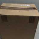 GOOSH 6 FT Christmas Inflatables Deer Outdoor Decorations Blow Up Yard Deer on a Box with Built-in LEDs for Party Indoor Garden Lawn Decor