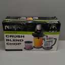 Ninja QB1004 Blender/Food Processor with 450-Watt Base, 48oz Pitcher, 16oz Chopper Bowl, and 40oz Processor Bowl for Shakes, Smoothies, and Meal Prep,Black