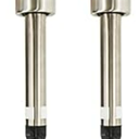 Crosslight Solar Four Multicolor Glass Metal Pathway Light - Weatherproof with Color Select LED's; Pure White, Red, Green and Blue (4-Pack)