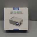 Mini Projector with WiFi and Bluetooth, Outdoor Portable Mini Projector for iPhone Supports 1080P with Built-in Speaker, Movie Projector for Home Theater Compatible with iOS/Android/PC/TV Stick/HDMI