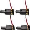 4Pack N292059 Brush Box Assembly Compatible with DeWalt DWE6423K, DWE6421K, DWE6411, DWE6421, DWE6420 Sander