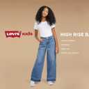 Levi's Girls High Rise Baggy Fit Jeans (8, Happy Camper)