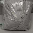 NICETOWN 2 Panels Outdoor Curtains for Patio Waterproof, Peel/Stick Top & Back Tab Bottom Drapes with Free Rope for Wind Blocking, Privacy Sun Shades for Gazebo/Deck, W66 x L90 in, Silver Gray