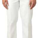 Dickies Mens Original 874 Work Pants (36W x 30L, White)