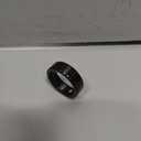 BIEMHA Smart Ring Health Tracker, Sleep/Exercise Monitoring, iOS/Android Compatible, IP68 Water Resistance, No Subscription Required, 5-Day Battery Life, Suitable for Both Women and Men (Black, 10)