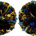 QIKUBI Girls Cheerleader Costume Halloween Cheerleading Uniform Outfit with Accessories for Kids (10T, Blue)