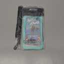 Hiearcool Waterproof Phone Pouch, IPX8 Waterproof Phone Case for iPhone 17/16/15/14 Pro Max, Cell Phone Dry Bag for Beach & Cruise Essentials, Touch Screen, Lanyard Included, 2 Pack (Fits Up to 8.9) (1 Black & 1 Green)