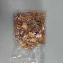 Wesiti 60 Pcs Christmas Mini Resin Gingerbread Men Charms for DIY Craft Miniature Gingerbread Figurines Tiny Flat Back Ornaments for Xmas Holiday Party Village Accessories Garden Dollhouse Tree Decor