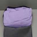 Drewin Weighted Blanket Twin Size 15 lbs, Soft Cozy Microfiber Weighted Blanket for All Season, Dual Sided Cooling Blanket for Night Sweats, Premium Ceramic Beads, 48 x 72 inches, Purple