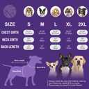 cyeollo 2 Pack Dog Shirts for Small Dogs Sun Protection Tie Dye T Shirt Stretchy Tank Top Vest Breathable Summer Dog Clothes, L