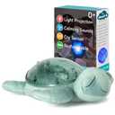 Cloud b Ocean Projector Nightlight with 2 White Noises & 2 Soothing Sounds | Adjustable Settings | Cry Sensor | Tranquil Turtle - Green (Rechargeable)