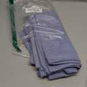 Ruvanti Cloth Napkins Set of 6, 18x18 Reusable Napkins Cloth Washable, Soft & Durable Table Napkin, Poly Cotton Fabric Dinner Napkins for Parties, Christmas, Thanksgiving, Weddings - Midnight Blue