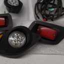 Golf Cart light Compatible Yamaha G29 Complete ultimate LED Light Kit with Turn Signals, Hazard Flasher, Horn and Brake fits Yamaha G29 Drive 2007+ Gas&Electric golf cart