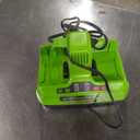 Greenworks 60V 21" Self-Propelled Cordless Lawn Mower, Brushless Motor, LED Lights, Includes 2X 4.0Ah Batteries & Rapid Dual-Port Charger(75+ Tool Compatibility, 45Min Runtime)