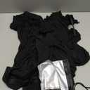 2Pack Large Size Super Elastic 42" to 53" Car Window Sunshades, for Large SUV, Pickup, Truck, Minivan, Breathable Mesh Window Screen, Side Window Screen for Car Camping, Black 