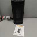 1500W Space Heater for Indoor Use, 2S Fast Heating PTC Ceramic Heater with Adjustable Thermostat, ECO Mode, 1-24H Timer, Safety Protection, 60 Oscillating, Portable Electric Heater for Office Home