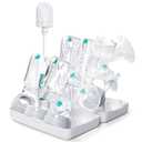 Termichy Travel Baby Bottle Drying Rack, Compact Size with Large Capacity for Working Mom, Visit Families, Friends or Camping with Baby Teal