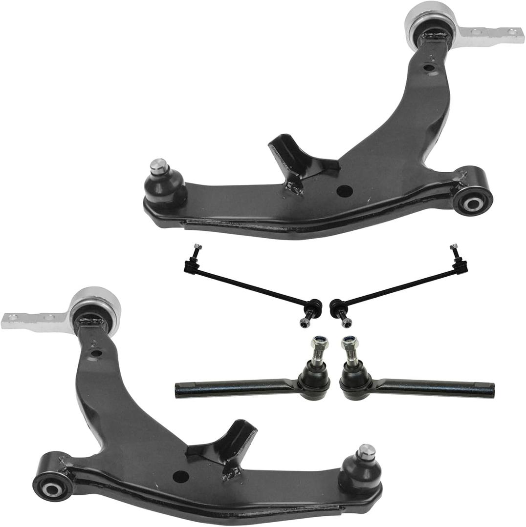 TRQ Front Steering & Suspension Kit Compatible with 03-04 Nissan Murano NI4510100 NI4511100