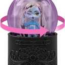 Monster High Potions Crystal Ball Mini Dolls, Surprise 3-inch Character Figures with Water Reveal, Charm and Fortune Card