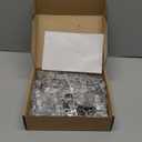 20 Pack Soft Close Cabinet Door Hinges for 1/2" Partial Overlay Cupboard, 100 Degree Opening Angel, Stainless Concealed Kitchen Cabinet Hinges with Mounting Screws and Manual