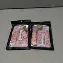 2 x Retro Rainbow Id Badge Holder with Lanyard,Retractable Badge Holders Reels,Breakaway Lanyards for ID Badges,Cute Fashion Key Chain Keychains,Badge Clips for School Office