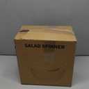 Brigii Salad Spinner, 4.24 Quart Lettuce Spinner with Double Drainage Holes, Salad Dryer for Washing, Spinning, and Draining Greens, Fruits, and Vegetables