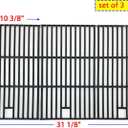 Parts Kit DG180 Replacement for Perfect Flame 5 Burner 720-0522; Charmglow 5 Burner 720-0396,720-0578 Gas Grill(SS Burner + Porcelain Steel Heat Plate + Porcelain Cast Iron Cooking Grid)