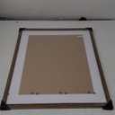 16x20 Picture Frame Natural Solid Walnut Photo Frames with 11x14 Removable Mat Wall Hanging Large Handcrafted Frame with HD Plexiglass Wall and Tabletop Display Large Poster Frame
