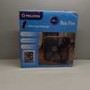 Pelonis Box Fan 20 Inch  Adjustable 3 Speeds For the Perfect Noise Level for Sleeping  4 Blade Technology Provides Powerful Airflow to Beat the Heat  Sleek Design, Lightweight, Durable, Black