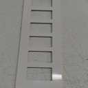 BESTTEN 6-Gang Screwless Wall Plate, Decorator Outlet Cover, Decorative Switch Plate, USWP6 Gloss Snow White, Decor Face Plate, H4.69 x W12.0, ETL Listed