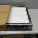 Large Framed Canvas Wall Art - Modern Grey Abstract Pictures for Living Room Aesthetic Rustic Wall Decor Black Float Framed Paintings Retro Prints for Bedroom Dinning Room 20" X 28" X 3 pcs