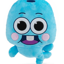 WowWee Pinkfong Baby Shark Offical 12" Fin Friend Plush with Sound - Hank, Blue