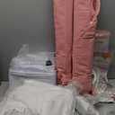 PLULON 4 Pack Teepee Tent for Kids Girls Slumber Party Tents Bulk Kids Sleepover Tent with Inflatable Airbed and Decorations Play Teepee Indoor Outdoor