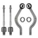 AUTOKAY Outer Tie Rod End and 2pcs Inner Tie Rod End for Maserati Ghibli Quattroporte 2014-2017 Inner Outer Tie Rod End Left Right Replaces 673000005 673000006